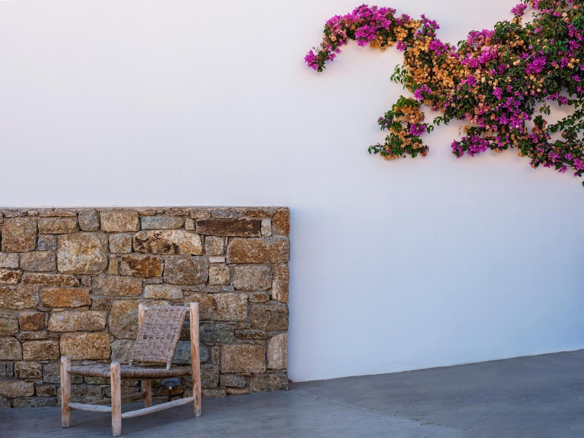 Trinity Mykonos - Beachfront Villa プラティス・ヤロス エクステリア 写真